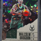 2017 Panini Black Firday Malcolm Brogdon Cracked Ice Rookie Patch 25