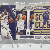 2016 17 Panini Contenders DeJounte Murray Game day + Connections Rookie Set (x4)
