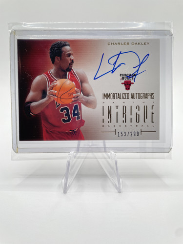 2012 13 Panini Intrigue Charles Oakley Immortalized Auto 299 #53 (1).1
