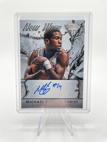 2013 14 Panini Titanium Michael Kidd Gilchrist New Wave SP Auto (1).1