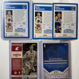 2017 18 Panini Contenders Klay Thompson Draft Ticket 99 + School Colors +Variation (2)