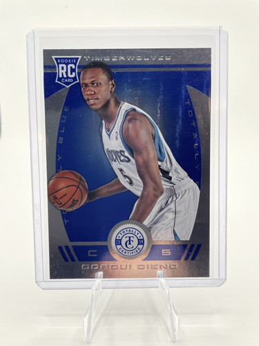 2013 14 Panini Totally Certified Gorgui Dieng Blue Foil Rookie 49 #230 (1).1