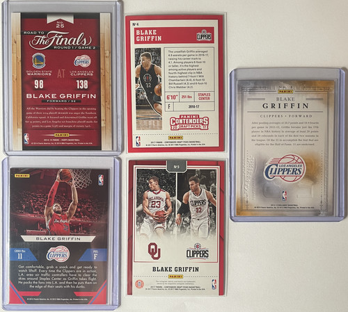 2014 15 Panini Hoops Blake Griffin The Finals 2014 + 2012 Brilliance & Inserts (2).1
