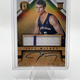 2013 14 Panini Gold Standard Jeff Withey Rookie Patch Auto (1)