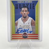 2012 13 Panini Past &amp; Present Darius Morris Rookie Auto #189 Lakers (1)