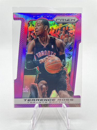 2013 14 Panini Prizm Terrence Ross Purple Prizm Die Cut 49 SSP (1).1
