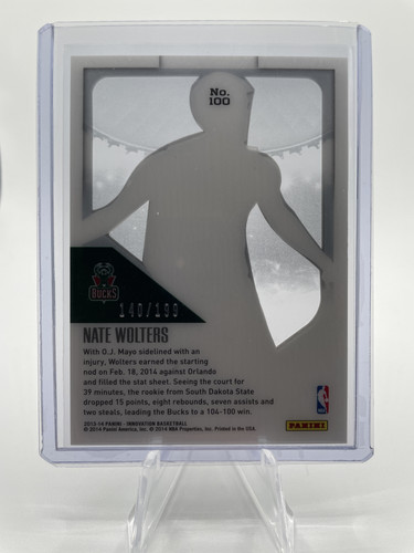 2013 14 Panini Innovation View Nate Wolters Rookie 199 (2).1