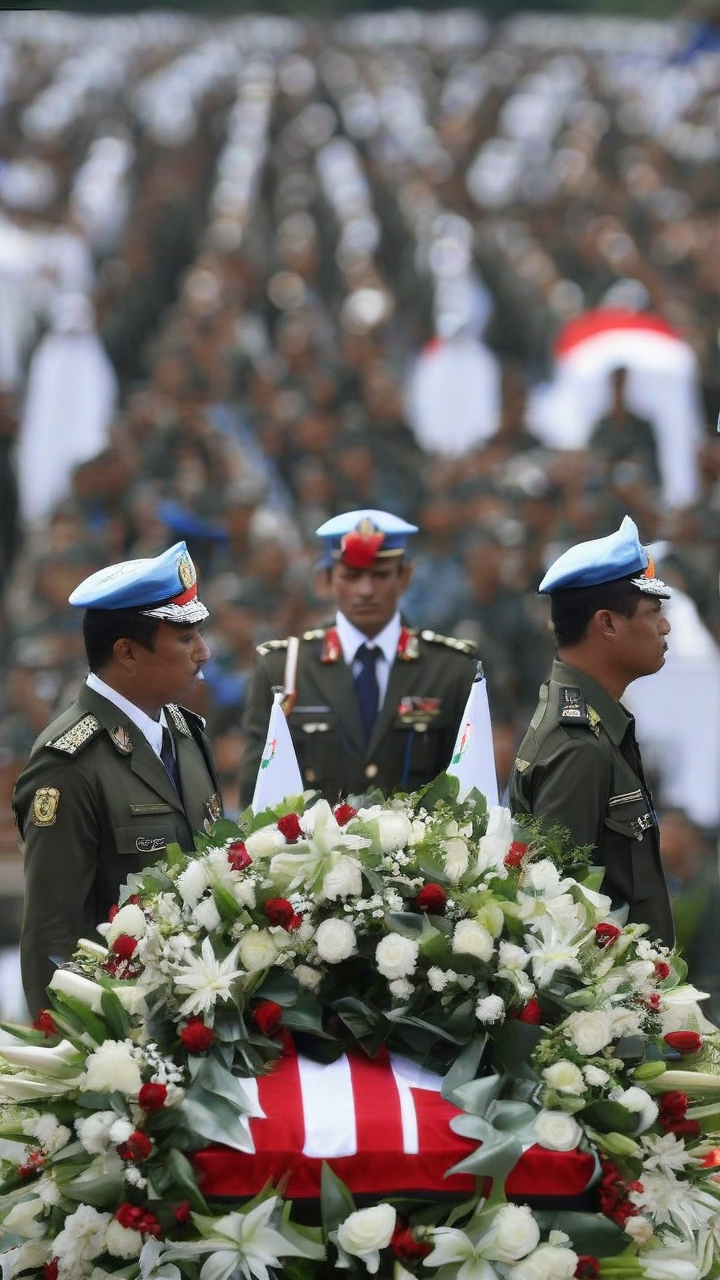 Indonesia lays to rest peacekeepers killed in Lebanon