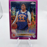 2022 23 Topps McDonald's Chrome Kyla Oldacre Pink Refractor Rookie 150 (1)