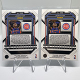 2022 23 Panini Prizm Jaden Ivey + Mosaic Breakaway Prizm Rookie Set (x10) (7)
