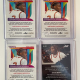 2022 23 Leaf Vivid + Ink Arterio Morris Refractor Auto Set (x4) 30 40 &amp; 50 (2)