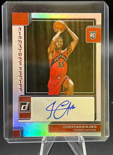 2022 23 Donruss Signature Series Christian Koloko SP Rookie Auto SS CKO (1).1