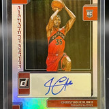 2022 23 Donruss Signature Series Christian Koloko SP Rookie Auto SS CKO (1)