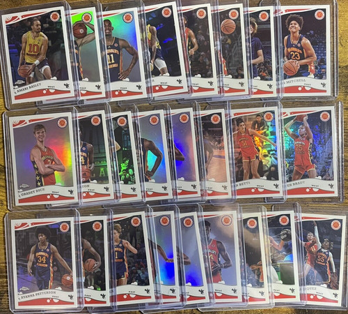 2022 23 Topps Chrome McDonalds All American Complete 2006 Throwback Insert Set.1