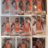 2022 23 Topps McDonald's Chrome Cason Wallace Base Rookie Set (x12)