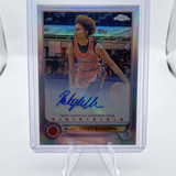 2022 23 Topps Chrome McDonald's Ruby Whitehorn Refractor Auto #CA RW (1)