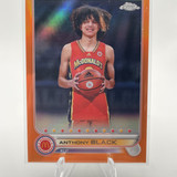 2022 23 Topps McDonald’s Chrome Anthony Black Orange Refractor Rookie 25 (1)