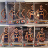 2022 23 Topps Mcdonald's Chrome Dereck Lively Base Rookie Set (x10)