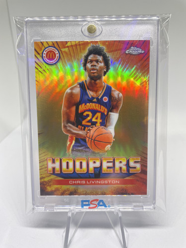 2022 23 Topps Mcdonald's Chrome Chris Livingston Hoopers 50 + Rookie Set (x19) (2).1
