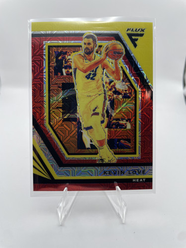 2022 23 Panini Flux Kevin Love Red Pulsar Prizm 99 (1)