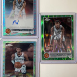 2022 23 Topps OTE Chrome Jayden Williams Auto 75 Green 75 +Refractor Set (x22) (2)