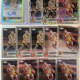 2022 23 Topps OTE Chrome Jaylen Martin Aqua Auto 99 + Refractor Set (x12)