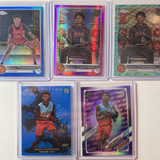 2022 23 Topps OTE Chrome Ausar Thompson Blue 99 Pink 150 Aqua 199 Set (x5) (1)