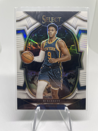2022 23 Panini Select RJ Barrett Concourse White Disco Prizm 149 (1).1