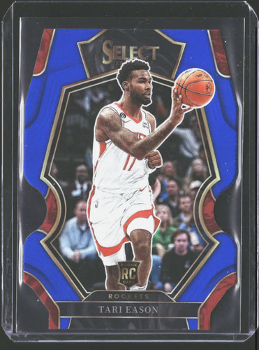 2022 23 Panini Select Tari Eason Premier Level Blue Prizm Die Cut Rookie 249 (1).1