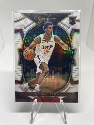 2022 23 Panini Select Moussa Diabate Concourse Level White Prizm Rookie 149 (1).1