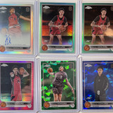 2022 23 Topps OTE Chrome Jahki Howard Auto + Green 75 + Refractor Set (x15) (2)