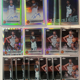 2022 23 Topps OTE Chrome De'Vontes Cobbs Green Auto 75 +Auto + Refractors (x18)