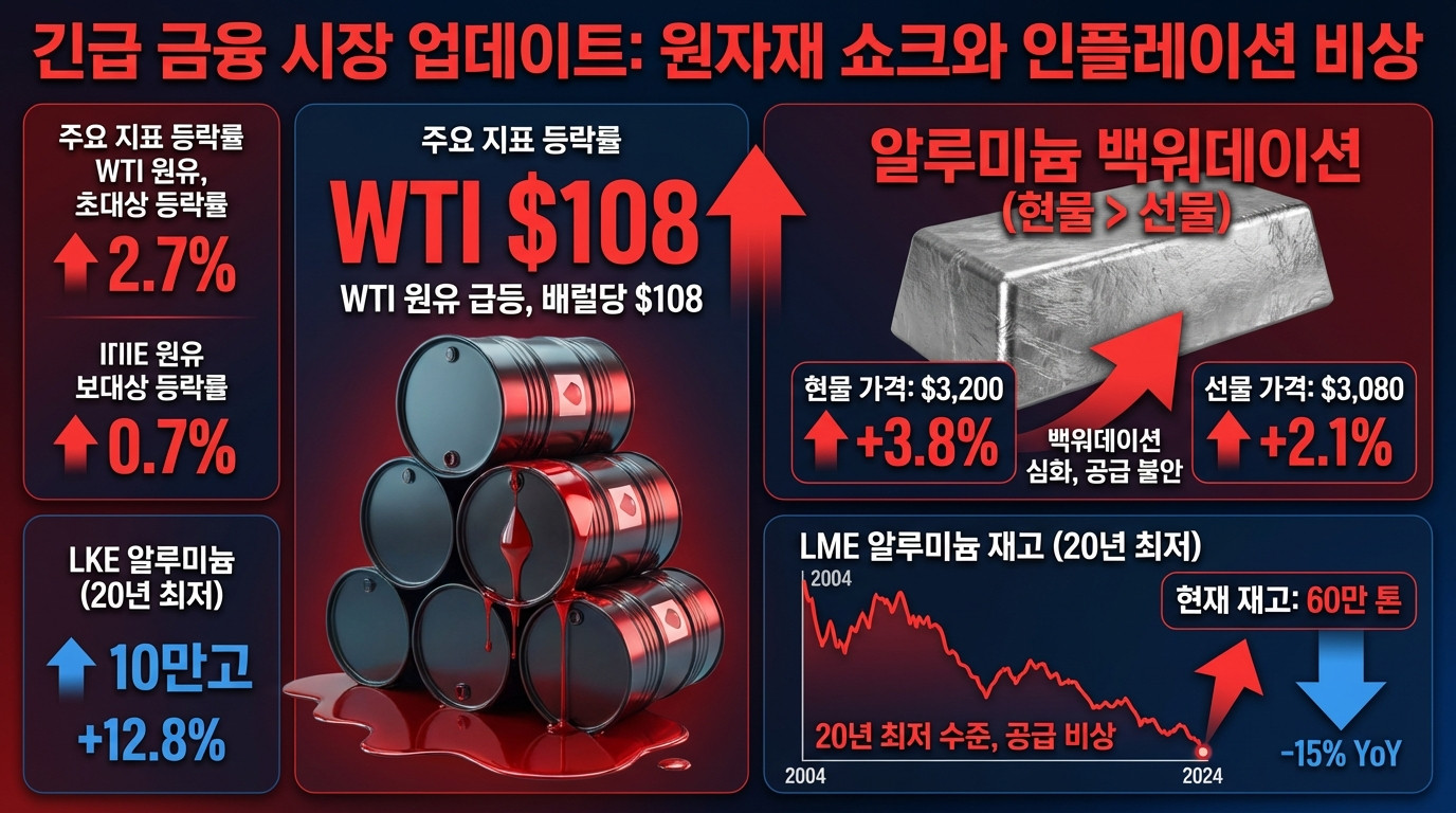 원자재&middot;에너지 인포그래픽