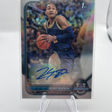 2021 22 Bowman University Chrome Kobe Bufkin Refractor Rookie Auto (1)