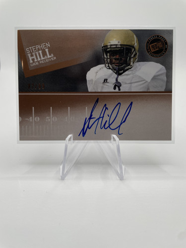 2012 Press Pass Stephen Hill Bronze On Card Rookie Auto 99 (1).1