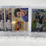 2011 Topps Chrome Christian Ponder X fractor Rookie SP + Prestige Rookie Set (3)