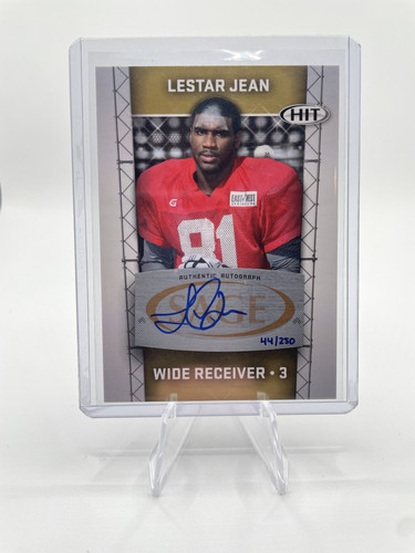 2011 Sage Hit Lester Jean Rookie Auto Gold 250 (1).1