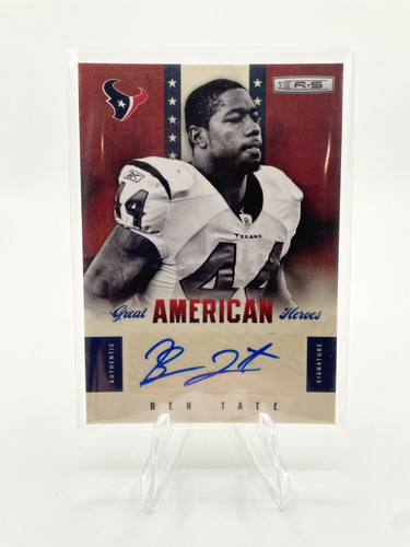 2012 Panini Rookies and Stars Ben Tate Great American Heroes Auto 10 (1).1