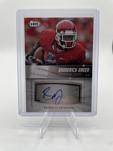 2012 Sage Hit Broderick Green Rookie Auto #A92 (1).1