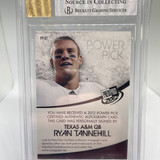 2012 Press Pass Ryan Tannehill Power Picks Rookie Auto 99 BGS 8.5 Auto 10 (2)