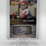 2012 Sage Hit Case Keenum Gold Rookie Auto 250 #A107 (1)