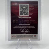 2012 Sage Hit Case Keenum Gold Rookie Auto 250 #A107 (2)