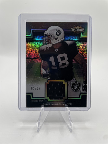 2011 Topps Triple Threads Louis Murphy Unity Relic 27 TTUSR 56 (1).1