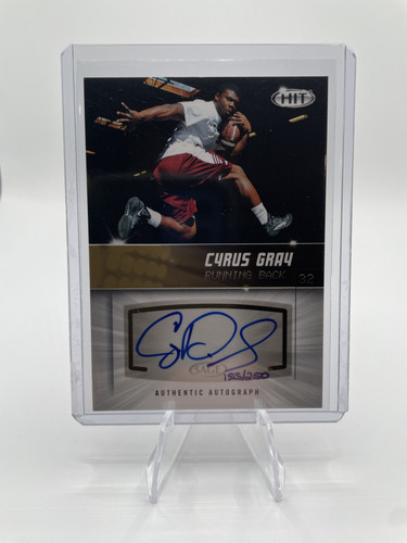 2012 Sage Hit Cyrus Gray Gold Rookie Auto 250 #A32 (1).1