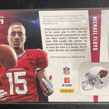 2012 Panini Rookies &amp; Stars Michael Floyd Freshman Orientation Rookie Patch #29 (2)