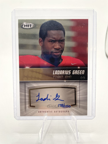 2012 Sage Hit Ladarius Green Rookie Auto SP 250 #A89 (1).1