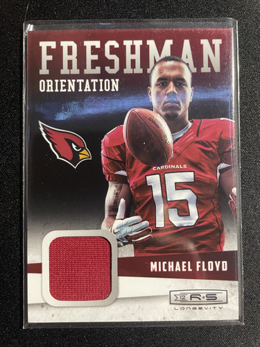 2012 Panini Rookies & Stars Michael Floyd Freshman Orientation Rookie Patch #29 (1).1
