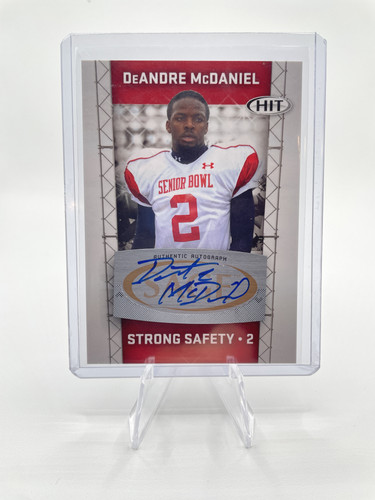 2011 Sage Hit DeAndre McDaniel Rookie Auto #A96 (1).1