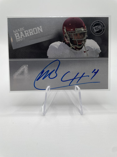 2012 Press Pass Mark Barron On Card Rookie Auto (1).1