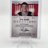 2011 Sage Hit Kyle Adams Rookie Auto (2)